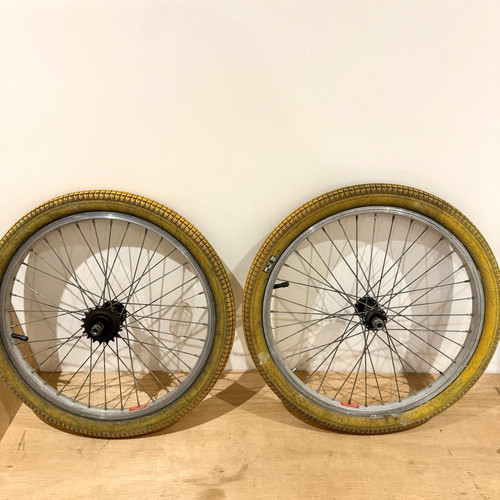 Vintage bmx wheel - vintage,