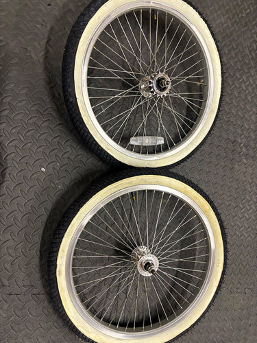 Bmx pair silver - in,