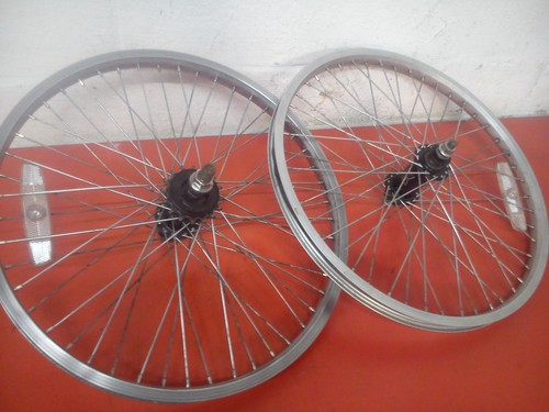 Mongoose bmx alloy wheelset - bmx,