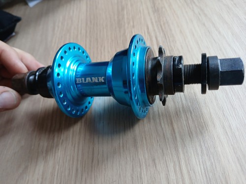 Blank rear cassette bmx hub - blank, in