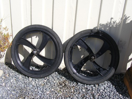 Vintage pair black mag bmx - vintage, of