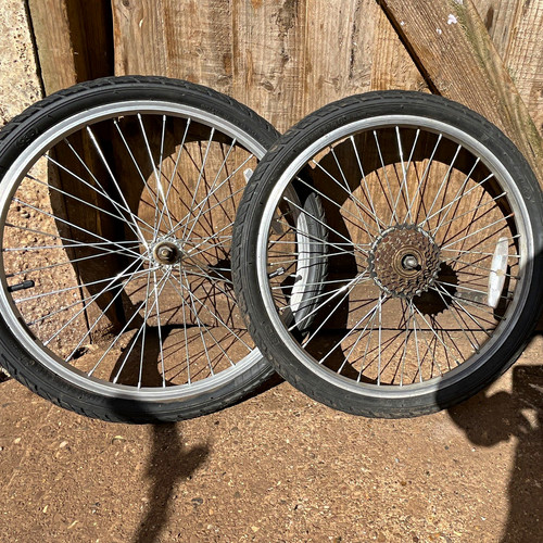 Bmx wheel set clincher - set,