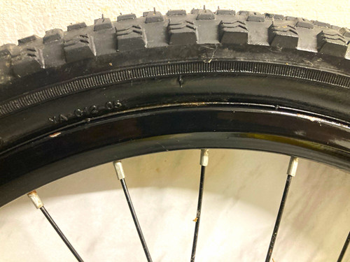 20in bmx front wheel 35 - front,
